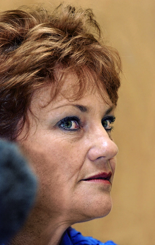Politician Pauline Hanson